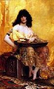 Arab or Arabic people and life. Orientalism oil paintings  320